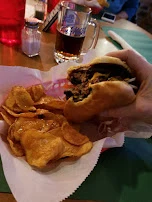 Burger with Jalapenos