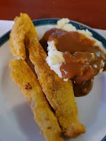 Walleye Dinner with Mashed Potatoes